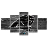 30% OFF Carolina Panthers Wall Decor Wooden No 2 Canvas Print