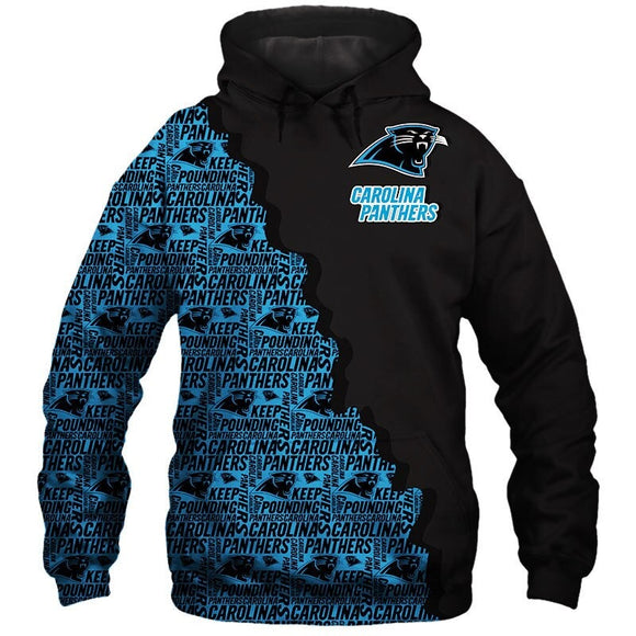 Up To 20% OFF Best Carolina Panthers Zipper Hoodies Repeat Logo
