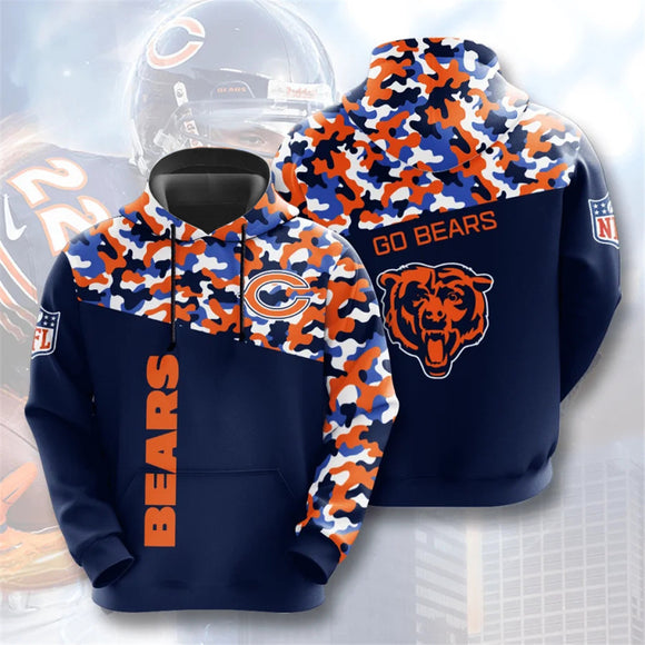 20% OFF Chicago Bears Army Hoodie 3D- Limited Time Sale