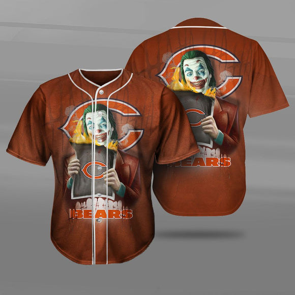 UP To 20% OFF Best Chicago Bears Baseball Jersey Shirt Joker Graphic