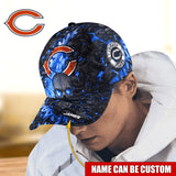 The Best Cheap Chicago Bears Caps Skull Custom Name