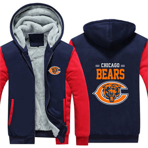 17% OFF Best Chicago Bears Fleece Jacket, Cowboys Winter Coats