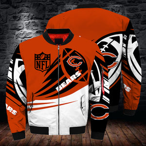 17% OFF Hot Chicago Bears Jacket Mens Ultra-balls Graphic