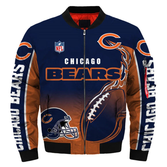 17% OFF Men’s Chicago Bears Jacket Helmet - Limitted Time Offer