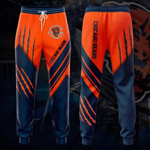 18% OFF Best Chicago Bears Sweatpants 3D Stripe - Limited Time Offer