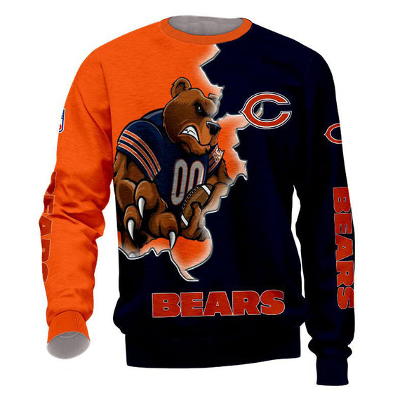 20% OFF Best Chicago Bears Sweatshirts Mascot Cheap On Sale