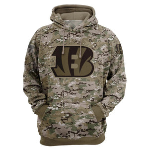 Up To 20% OFF Cincinnati Bengals Camo Hoodie Cheap - Limited Time Sale