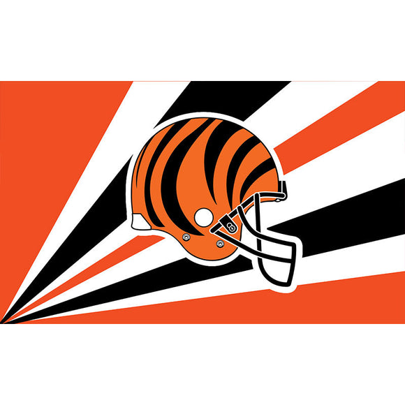 Up To 25% OFF Cincinnati Bengals Flags Helmet 3x5ft