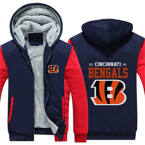 17% OFF Best Cincinnati Bengals Fleece Jacket, Cowboys Winter Coats
