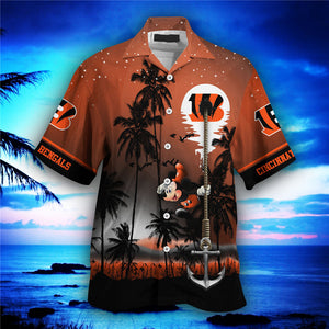 18% OFF Cheap Cincinnati Bengals Hawaiian Shirt Hawaii Night Sky