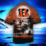 18% OFF Cheap Cincinnati Bengals Hawaiian Shirt Hawaii Night Sky