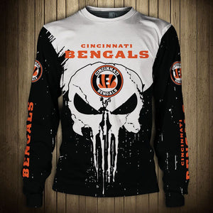 20% OFF Men’s Cincinnati Bengals Sweatshirt Punisher On Sale