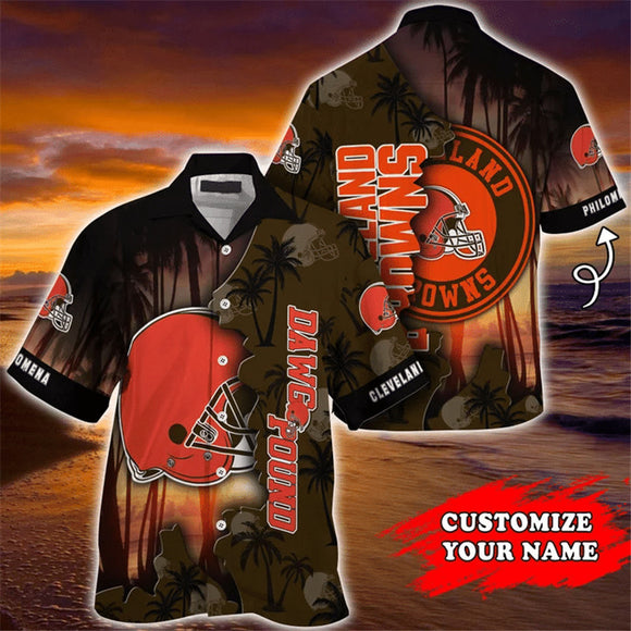15% OFF Cleveland Browns Hawaiian Dawg Pound On Sale