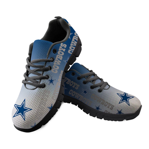 Custom Dallas Cowboys Shoes Repeat Logo Footballfan365