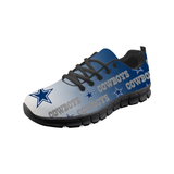 Custom Dallas Cowboys Shoes Repeat Logo Footballfan365