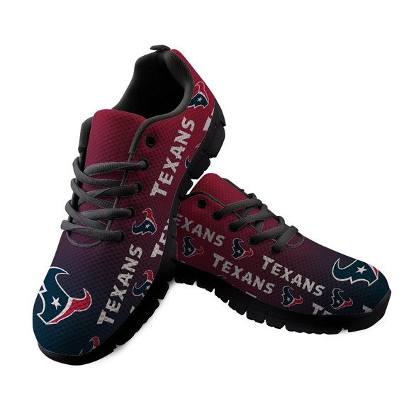 20% OFF Custom Houston Texans Shoes Repeat Logo - Limited Time Offer