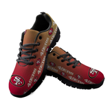 20% OFF Custom San Francisco 49ers Shoes Repeat Logo - Limited Time Offer