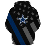 Dallas Cowboys Black Hoodie Footballfan365