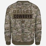 Dallas Cowboys Camo Sweatshirt Footballfan365