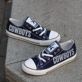Dallas Cowboys Custom Shoes Canvas T-D700L Footballfan365