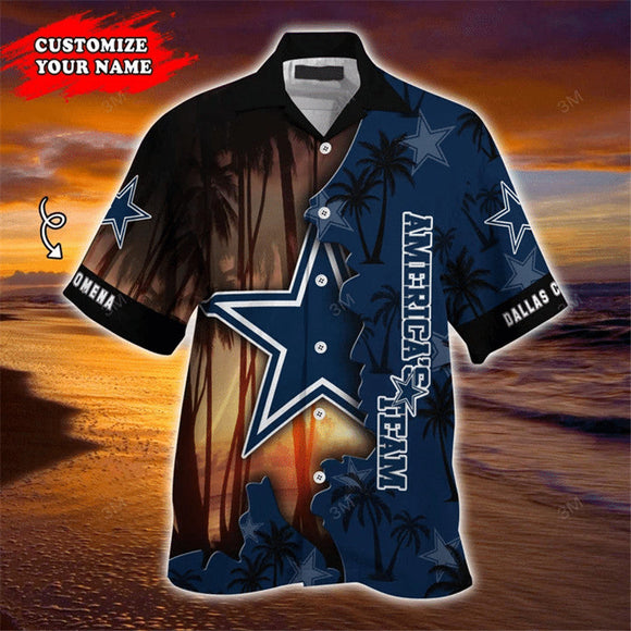 Dallas Cowboys Hawaiian Shirt America’s Team Footballfan365