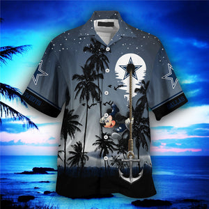 Dallas Cowboys Hawaiian Shirt Hawaii Night Sky Footballfan365
