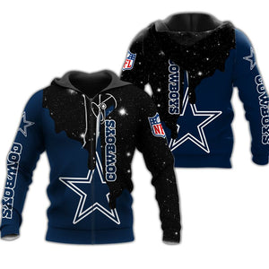 Dallas Cowboys Hoodies Galaxy Footballfan365