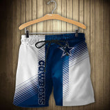 Dallas Cowboys Men’s Shorts Stripe Footballfan365