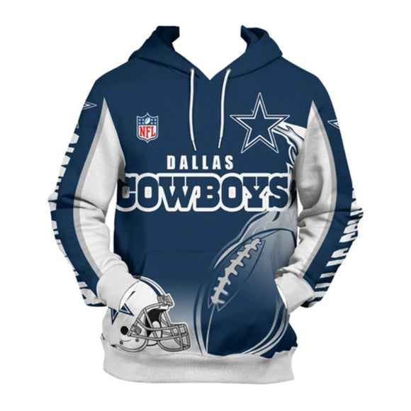 Dallas Cowboys Pullover Hoodies Football No 03 Footballfan365