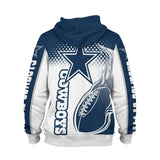 Dallas Cowboys Pullover Hoodies Football No 03 Footballfan365