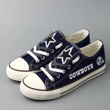 Dallas Cowboys Shoes Womens T-D817L Footballfan365
