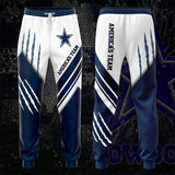 Dallas Cowboys Sweatpants 3D Stripe Footballfan365