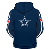 Dallas Cowboys Women’s Hoodies Helmet Footballfan365