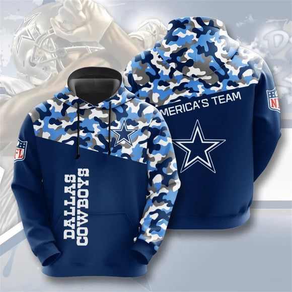 20% OFF Dallas Cowboys Army Hoodie 3D- Limited Time Sale