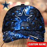 The Best Cheap Dallas Cowboys Caps Skull Custom Name
