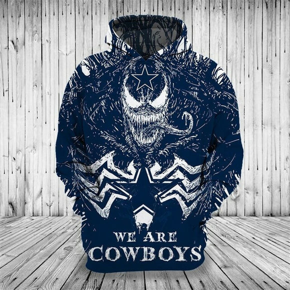 20% OFF Hot Sale Dallas Cowboys Hoodie – Venom Hoodie Halloween.
