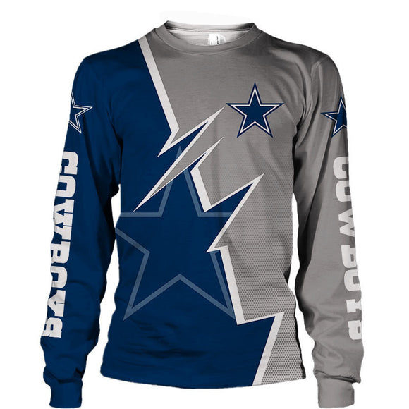 20% OFF Dallas Cowboys Sweatshirts Zigzag On Sale - Hurry up!