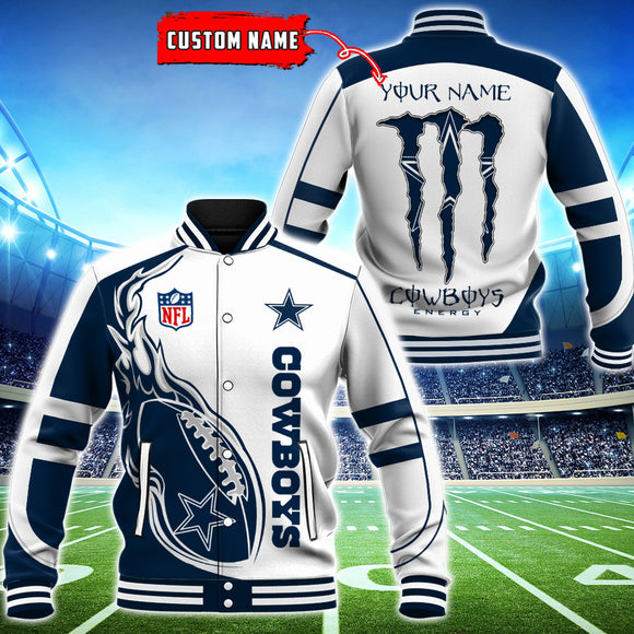 19% OFF Dallas Cowboys Varsity Jackets Monster Energy Custom Name