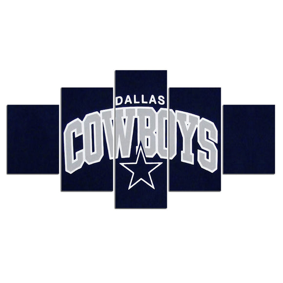 Up to 30% OFF Dallas Cowboys Wall Art Cool Logo Canvas Print