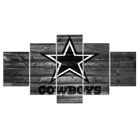 30% OFF Dallas Cowboys Wall Decor Wooden No 2 Canvas Print