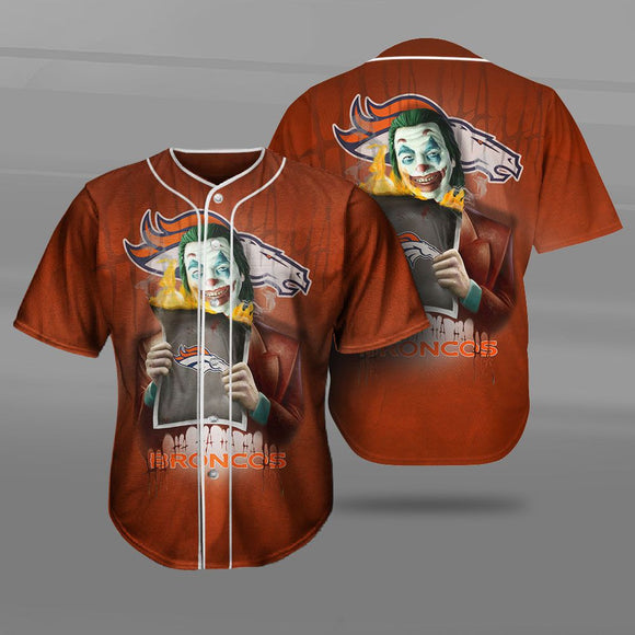UP To 20% OFF Best Denver Broncos Baseball Jersey Shirt Joker Graphic