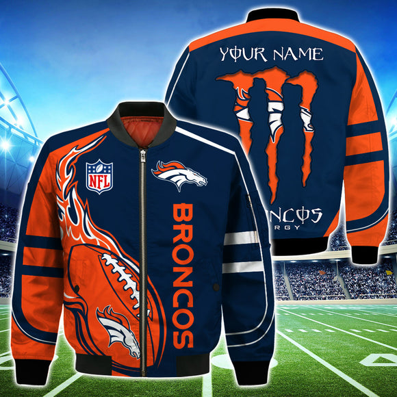 20% SALE OFF Denver Broncos Bomber Jackets Monster Energy Custom Name