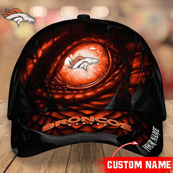Lowest Price Denver Broncos Hats Dragon's Eye Custom Name