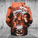 Buy Denver Broncos Hoodies Halloween Horror Night 20% OFF Now