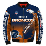 17% OFF Men’s Denver Broncos Jacket Helmet - Limitted Time Offer