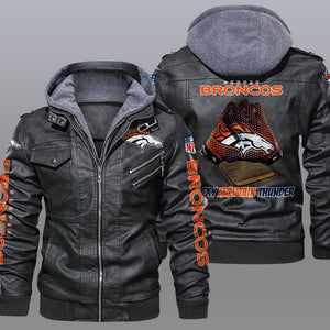30% OFF New Design Denver Broncos Leather Jacket For True Fan
