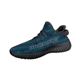 Denver Broncos Shoes Team Name Repeat - Yeezy Boost 350 style