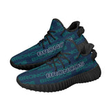 Denver Broncos Shoes Team Name Repeat - Yeezy Boost 350 style