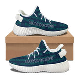 Denver Broncos Shoes Team Name Repeat - Yeezy Boost 350 style