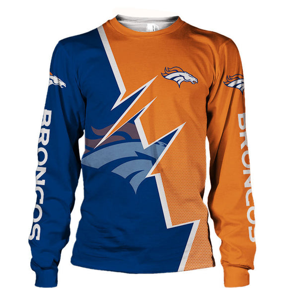 20% OFF Denver Broncos Sweatshirts Zigzag On Sale - Hurry up!